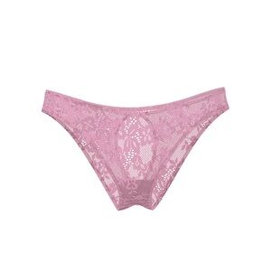 Victoria’s Secret Dream Angels Twinkle Butterfly Lace Open-Back Brazilian Panty